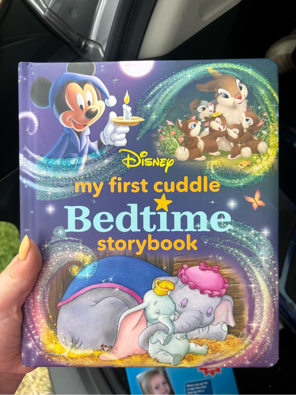 Disney My First Cuddle Bedtime Storybook - Purple